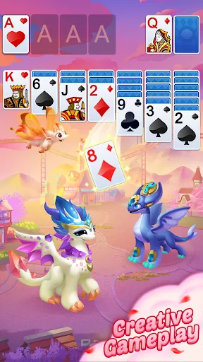 Solitaire Dragons screenshot