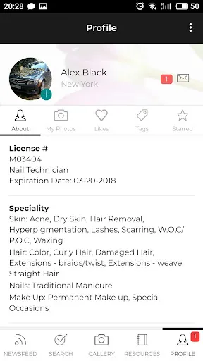 BeautyAList screenshot