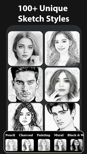 Pencil Sketch Photo Editor screenshot