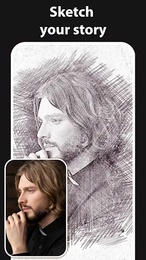 Pencil Sketch Photo Editor screenshot