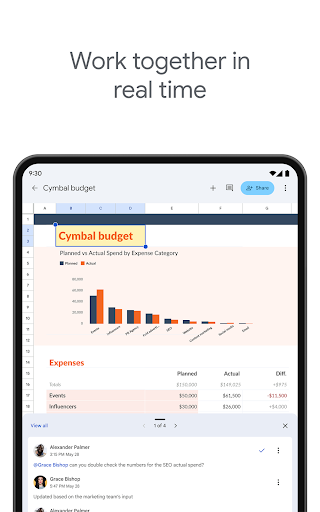 Google Sheets screenshot