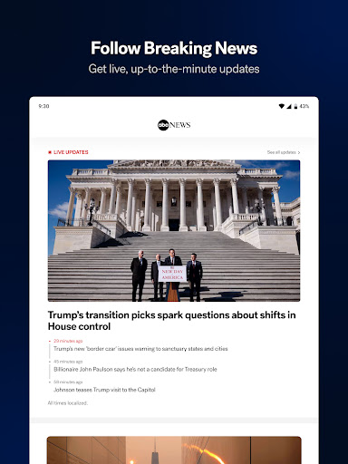 ABC News: Breaking News Live screenshot