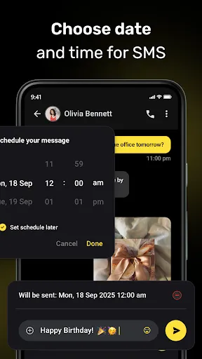Messages screenshot