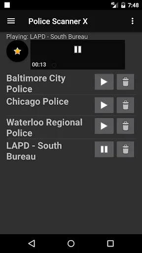 Police Scanner X screenshot