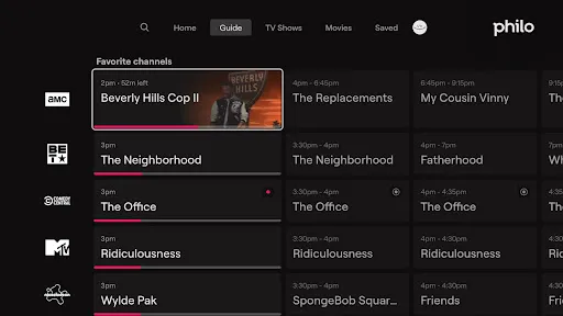 Philo: Shows, Movies, Live TV. screenshot