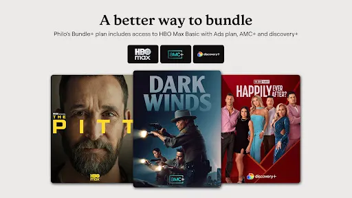 Philo: Shows, Movies, Live TV. screenshot