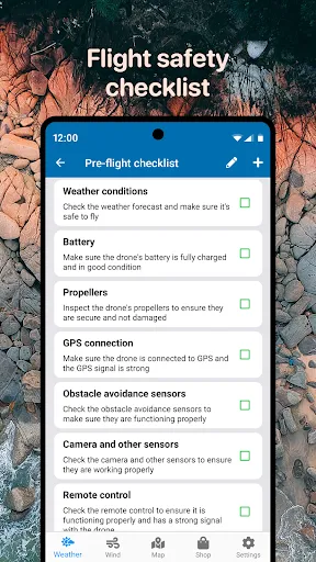Drone App: Forecast for UAV screenshot