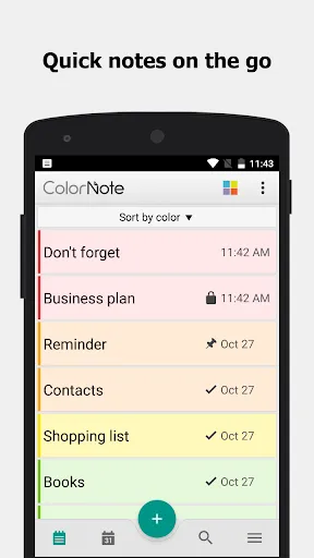 ColorNote Notepad Notes screenshot