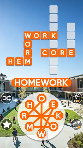 Wordscapes: Word puzzle game screenshot