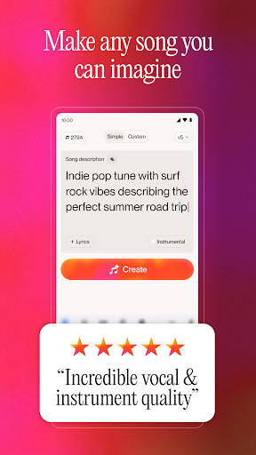 Suno - AI Music & Songs Maker screenshot