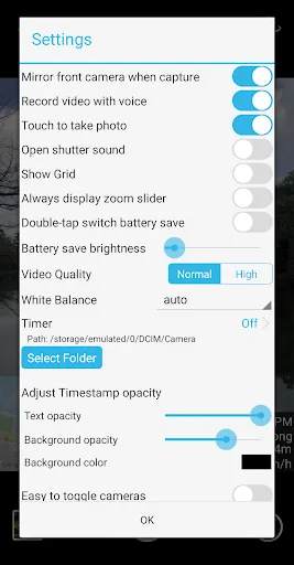 Timestamp Camera screenshot