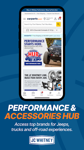 CarParts.com screenshot