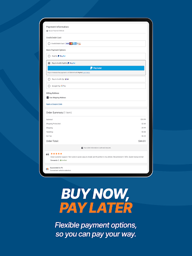 CarParts.com screenshot