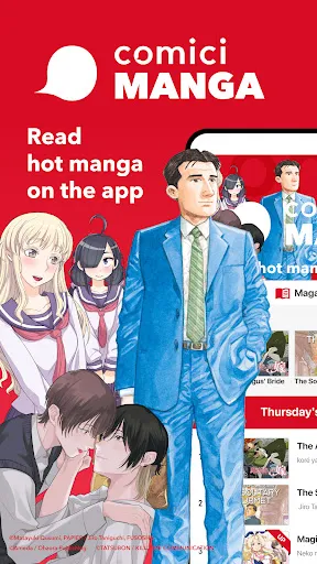 comici MANGA: OfficialMangaApp screenshot