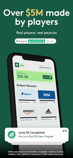 Earn Money & Rewards: Prograd screenshot