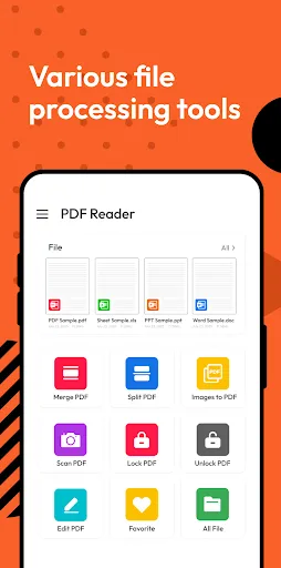 PDF Reader Home- File Viewer screenshot