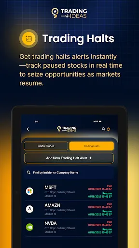 Trading Ideas screenshot