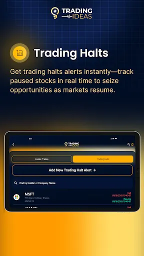 Trading Ideas screenshot