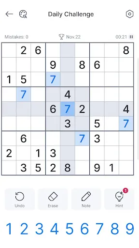 Sudoku - Classic Sudoku Puzzle screenshot