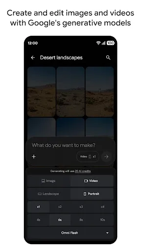 Google Flow Beta screenshot