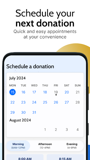 Grifols Plasma Donor Hub screenshot