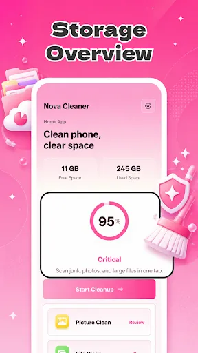 Nova Cleaner Home App screenshot