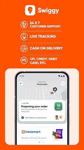 Swiggy: Food Instamart Dineout screenshot
