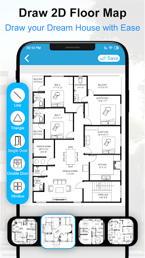 House Design 3D Floor Plan App screenshot