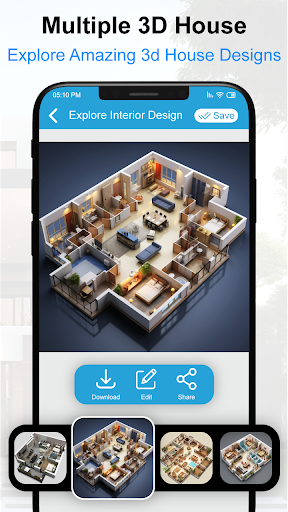 House Design 3D Floor Plan App screenshot