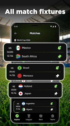 Live Scores: Football Match screenshot