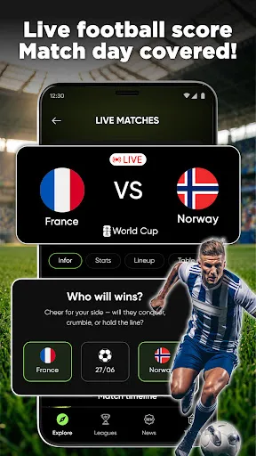 Live Scores: Football Match screenshot
