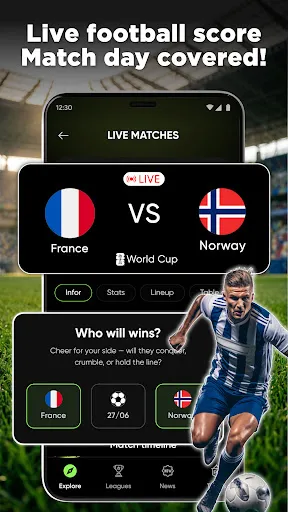 Live Scores: Football Match screenshot