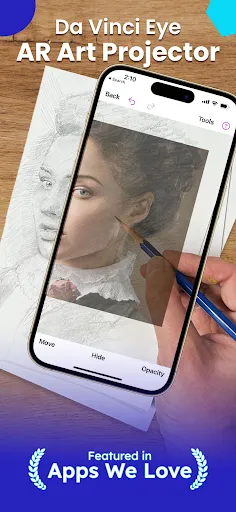 Da Vinci Eye: AR Art Projector screenshot
