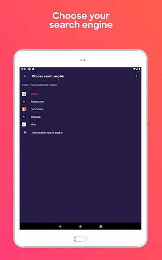 Firefox Focus: No Fuss Browser screenshot