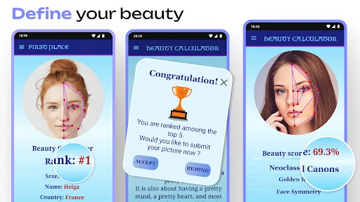 Beauty Calculator Pretty Scale screenshot