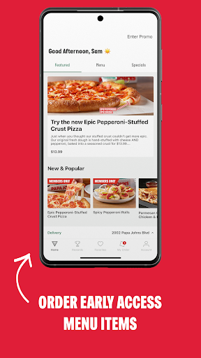 Papa Johns Pizza & Delivery screenshot