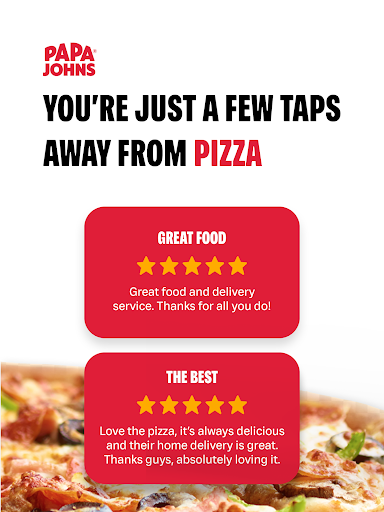 Papa Johns Pizza & Delivery screenshot