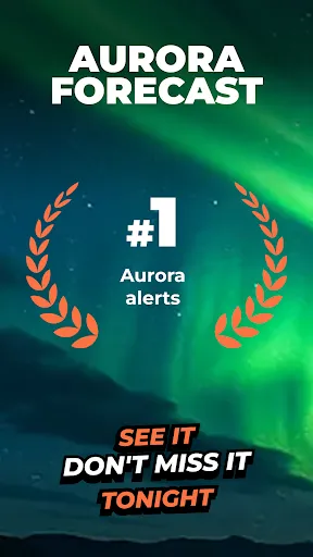Aurora Forecast Map – AuroraMe screenshot