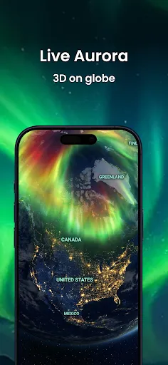 Aurora Forecast Map – AuroraMe screenshot