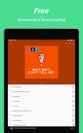 Podcast Player screenshot