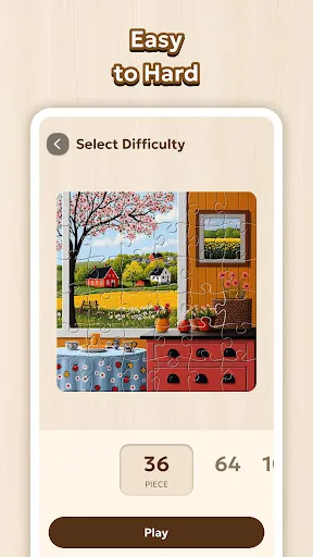 Jigsaw Puzzle - Countryside screenshot
