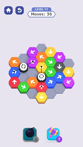 Hexa Away screenshot