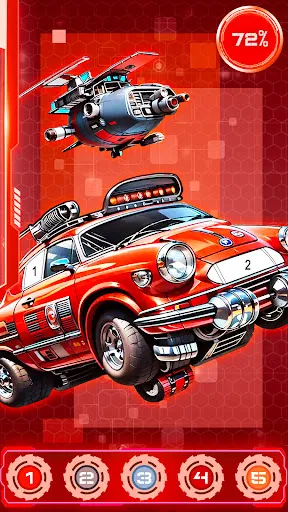 Cars, Transport Coloring Games screenshot