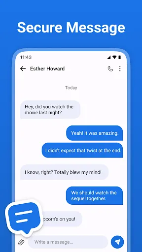Messages screenshot