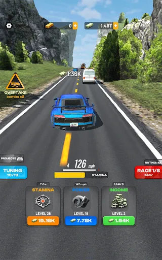 Highway Overtake - Car Racing screenshot