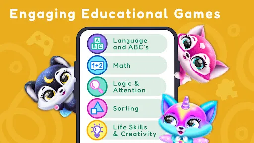 Fluvsies Academy - Kids Games screenshot