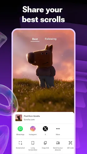 Scrolla: fun reels, no stress screenshot