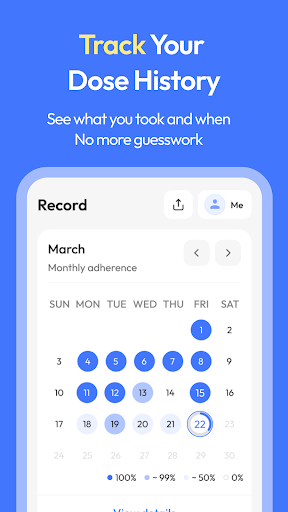 Pillo: Pill Reminder & Alarm screenshot