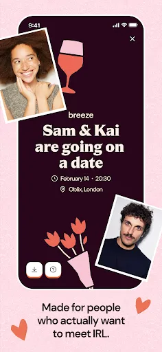 Breeze - No Chat, Just Dates screenshot