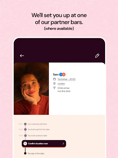 Breeze - No Chat, Just Dates screenshot
